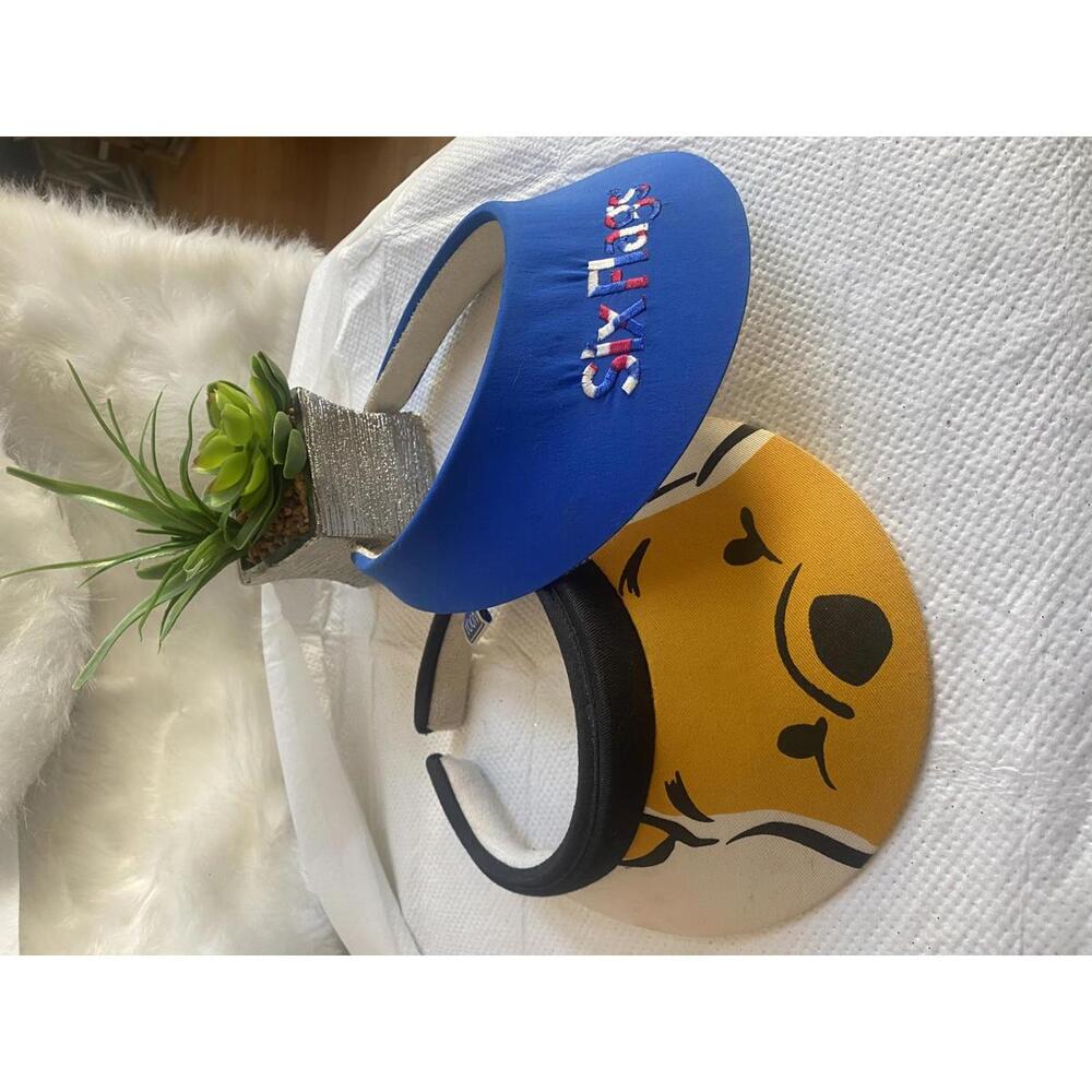 Six Flags and Winnie the Pooh Visors Set